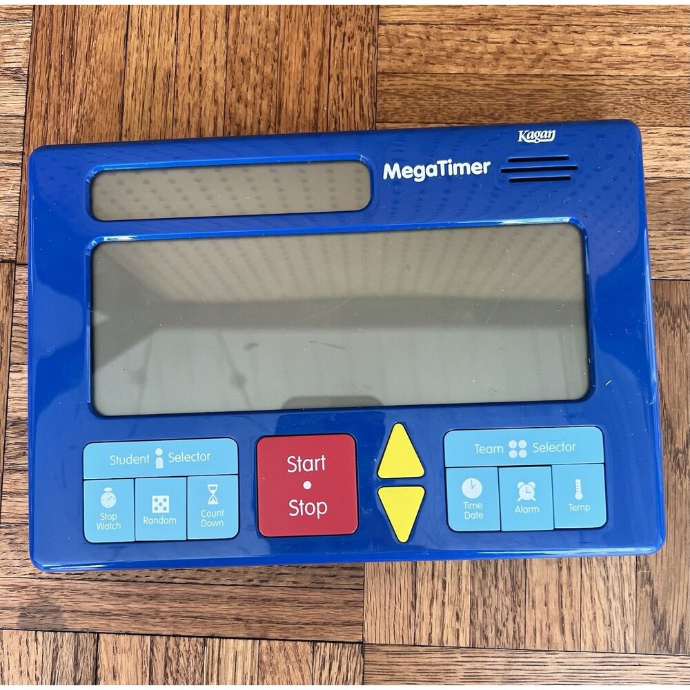 Kagan MegaTimer Clock Timer Stopwatch Countdown Alarm Random Number Student